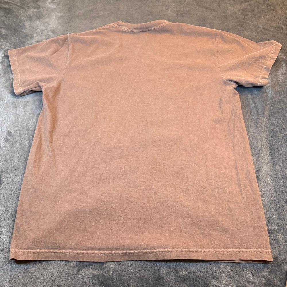 Comfort Colors Don't Choose Violence Today Emu Graphic T-Shirt Brown Women Large - Picture 4 of 9